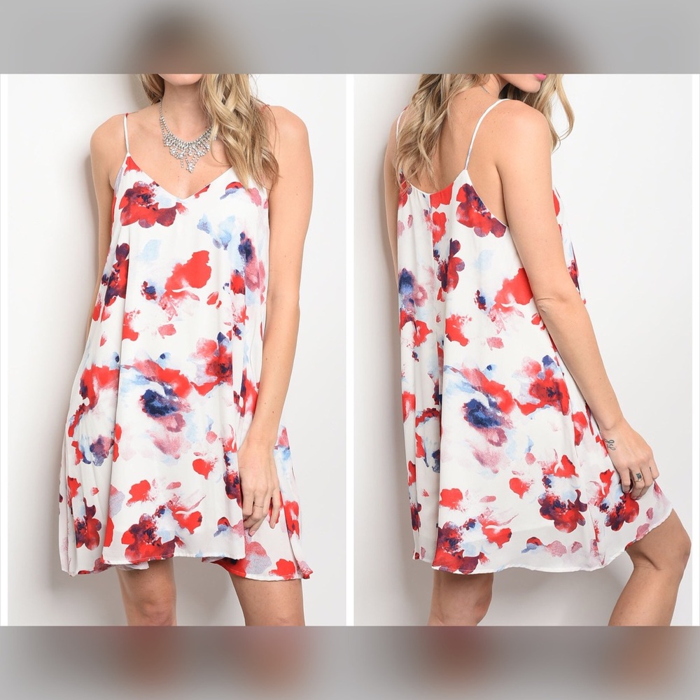 LAST 1! 😊Beautiful Opaque Ivory Tunic Dress🌸 - Picture 2 of 3